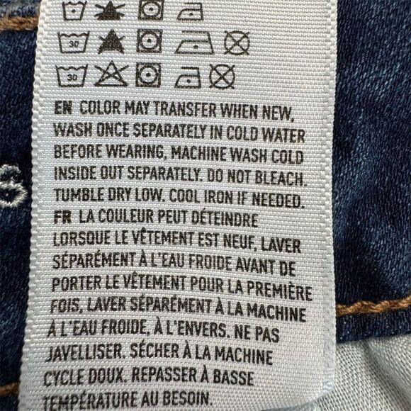 American Eagle Hi-Rise Shortie Jean Shorts Women's Size 4 - Picture 8 of 8